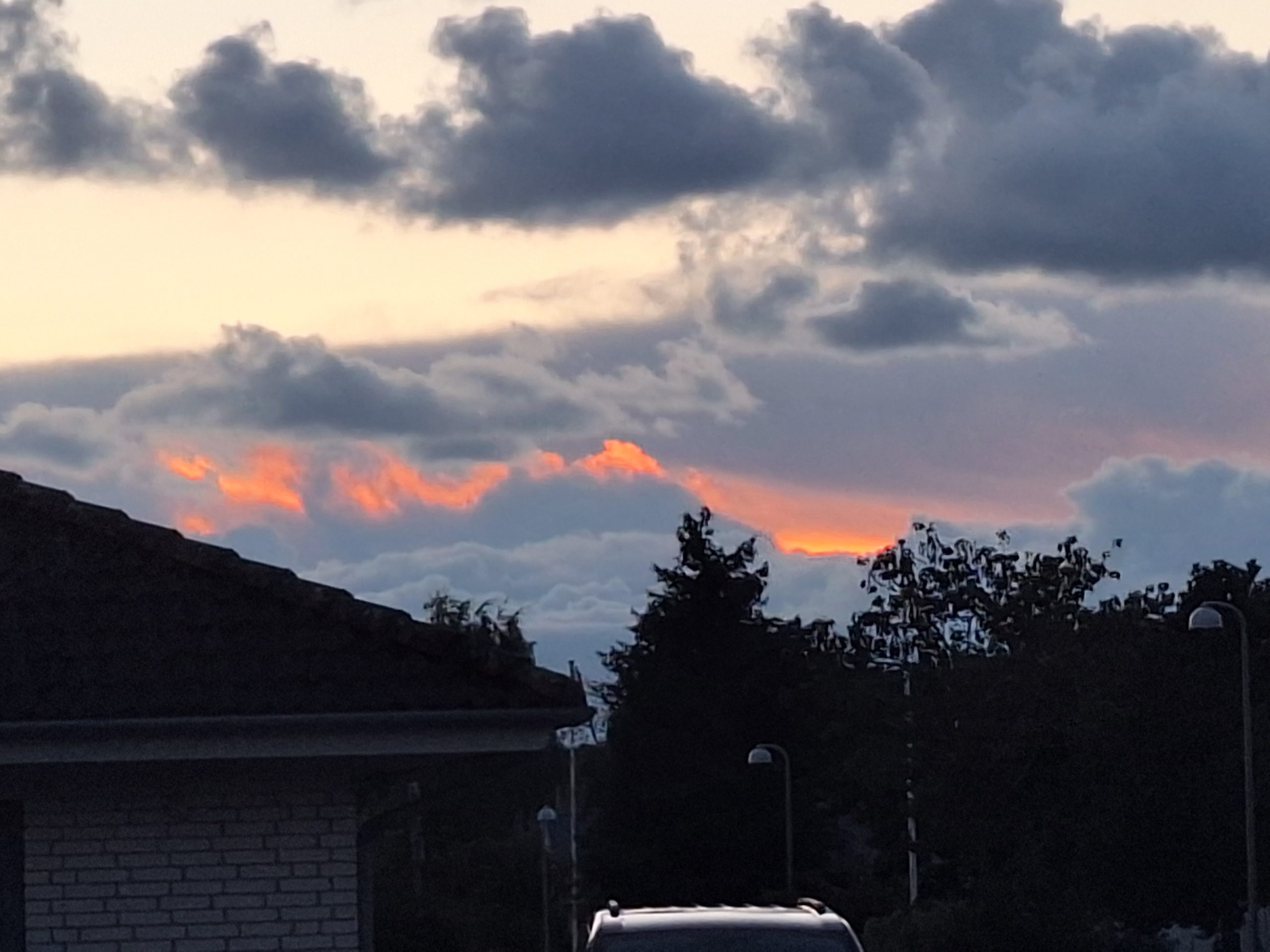 Fire in the sky